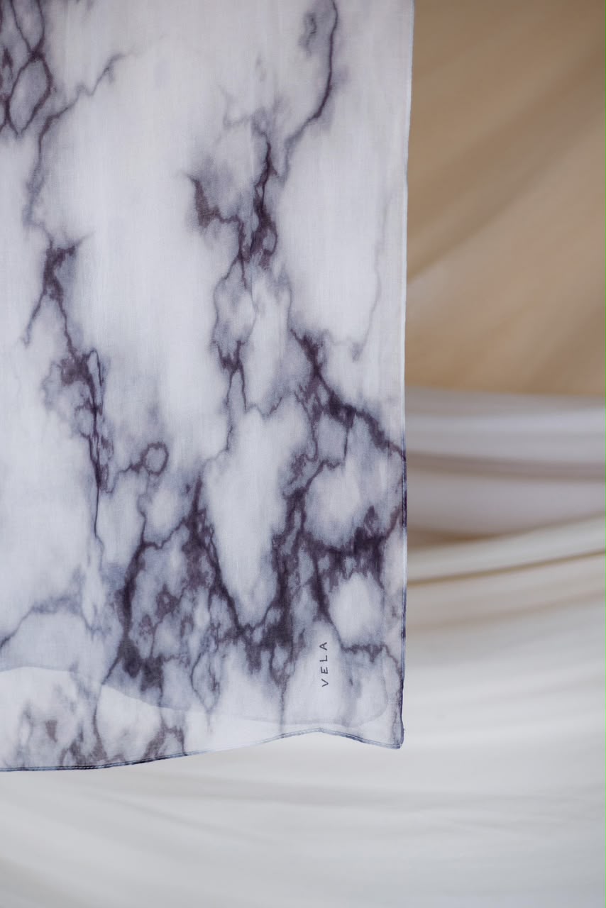 CLASSIC MARBLE HIJAB