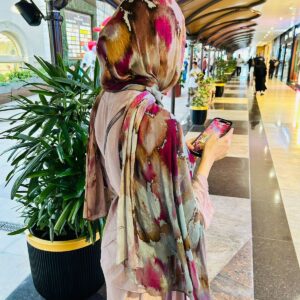 WATERCOLOR MODAL HIJAB